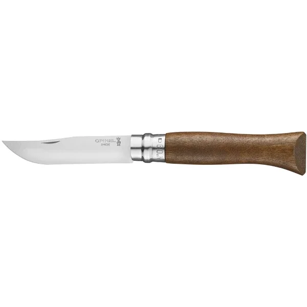 Nozh Opinel №9, nerzhaveyushchaya stal', orekhovaya rukoyat' v kartonnoj korobke2 Nozh Opinel №9, nerzhaveyushchaya stal', orekhovaya rukoyat' v kartonnoj korobke2