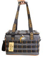 Sumka rybolovnaya Sledopyt Base Lure Bag XL, 38h26h25 sm, cv. seryj + 5 korobok Luno 28