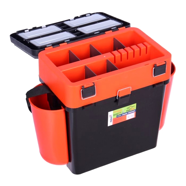 Ящик зимний FishBox 19л оранжевый Helios -2