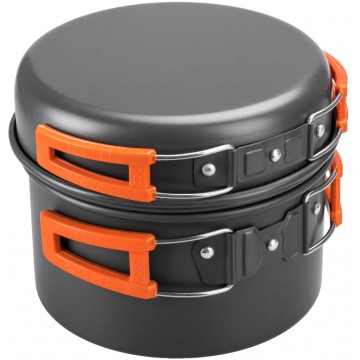 Nabor posudy CAMPSOR-308 anodirovannyj alyuminij3