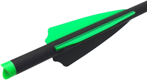 Strela arbaletnaya miks karbon Centershot Toxic 16 Half Moon Nock3