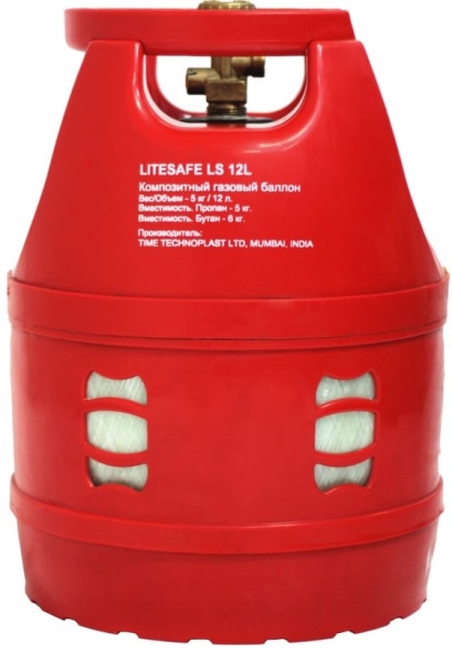 Ballon gazovyj LiteSafe 12l polimerno-kompozitnyj 2