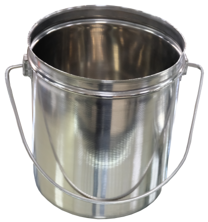 Kotelok iz nerzhaveyushchej stali 0,9l2