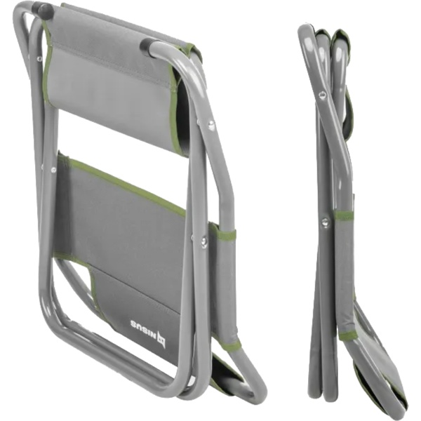 stul-nisus-turist-so-spinkoj-sr-450-22s-st-truba-d22-sero-zelenyj 3