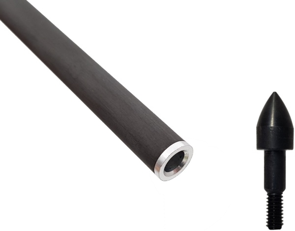 Strela arbaletnaya karbonovaya Centershot Toxic Carbon 16 Half Moon Nock3