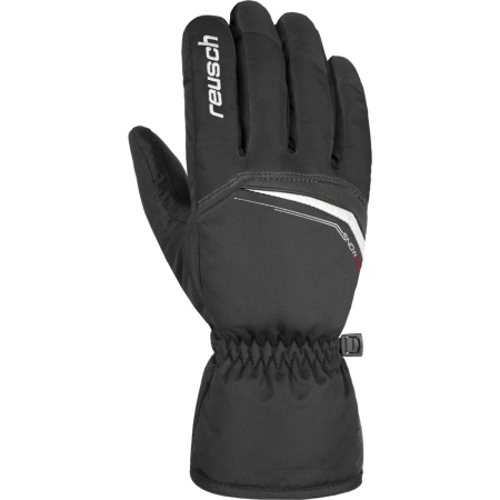 perchatki-reusch-snow-king-black-white 1